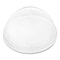 Karat PET Lids, Fits 12 oz to 24 oz Cold Cups, No Hole Dome Lid, Clear, 1000PK C-KDL626-NH - alternate 1